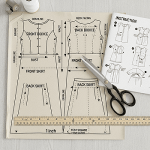 learn to use sewing pattern