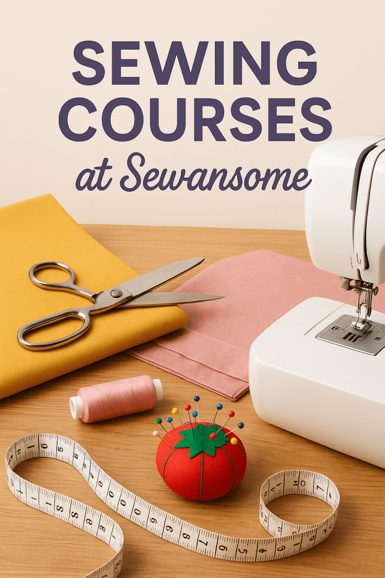 New Sewing Courses at Sewansome!